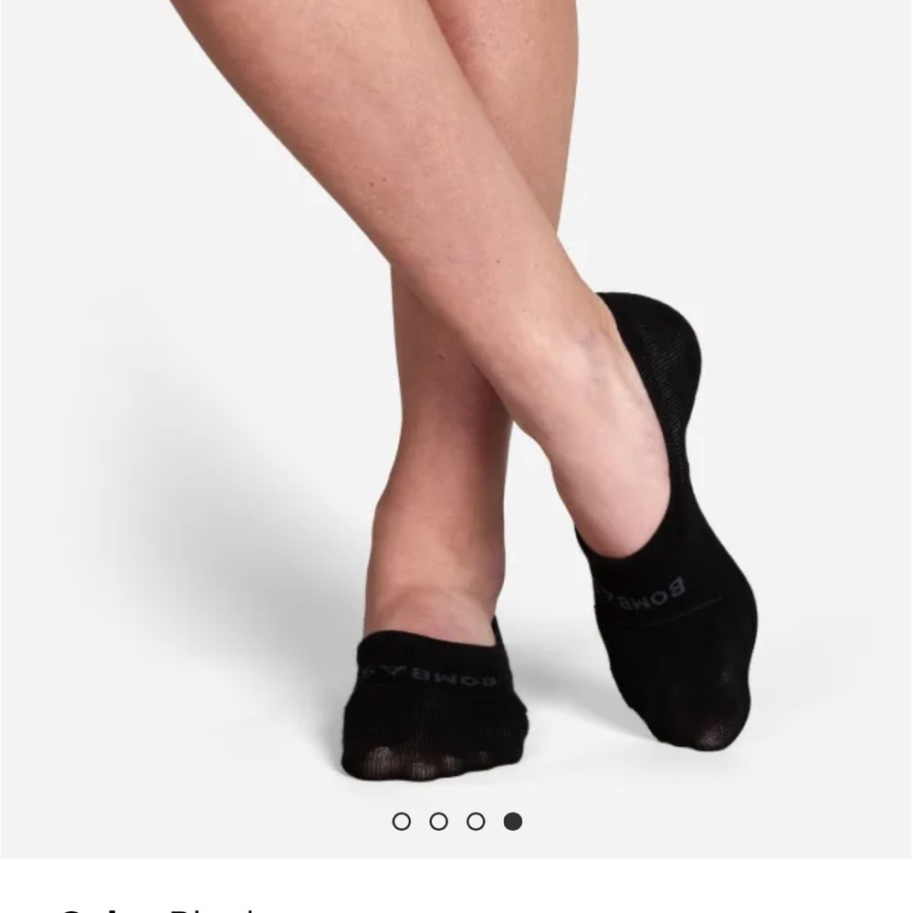 Bombas Women's Lightweight No Show Sock 4-Pack